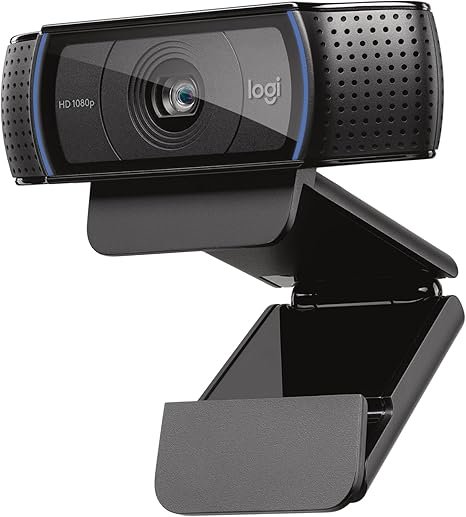 Logitech C920x HD Pro PC Webcam Full 1080p/30fps Video - Black | 30fps Video, Clear Audio, Light Correction, Works with Teams, Meet, Zoom, Nintendo Switch 2, Mac, Tablet