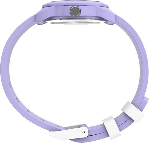 Timex Youth Kids Time Teacher 30mm Watch - Purple Strap White Dial Purple Case hover