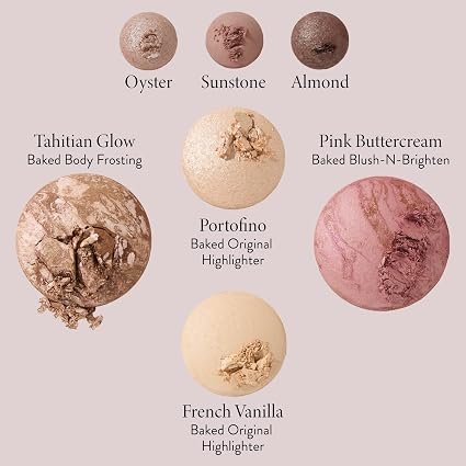 LAURA GELLER NEW YORK Best of the Best Baked Palette – 7-in-1 Full Face Palette – Bronzer, Blush, 2 Highlighters & 3 Eyeshadows – Crease-Proof, Handmade in Italy – Travel-Friendly hover