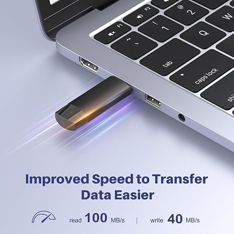 JOIOT 512GB USB C Flash Drive Dual USB 3.0 Flash Drive Type C + USB A Portable Type-C Flash Drive 2-in-1 USB-C Thumb Drive for Smartphone Tablet Computer Mac iPhone 16 Black hover