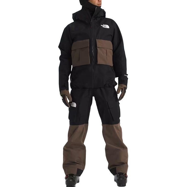 Dragline Outdoor Multi-Pocket Hooded Zipper Fashion Work Waterproof Jacket hover