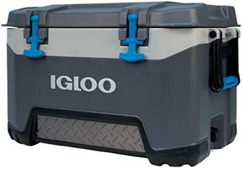 Igloo BMX 52 Quart Cooler with Cool Riser Technology， Fish Ruler， and Tie-Down Points